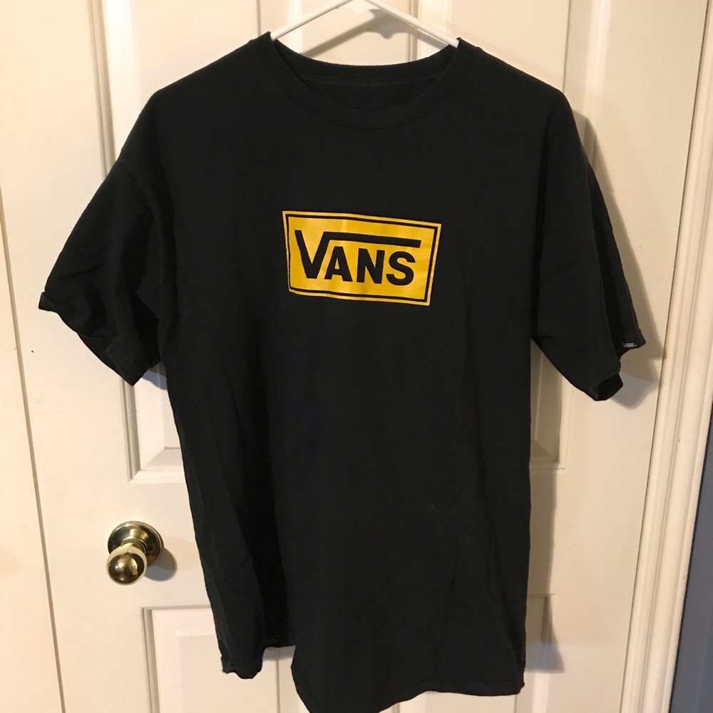 VANS Large black logo T-Shirt
